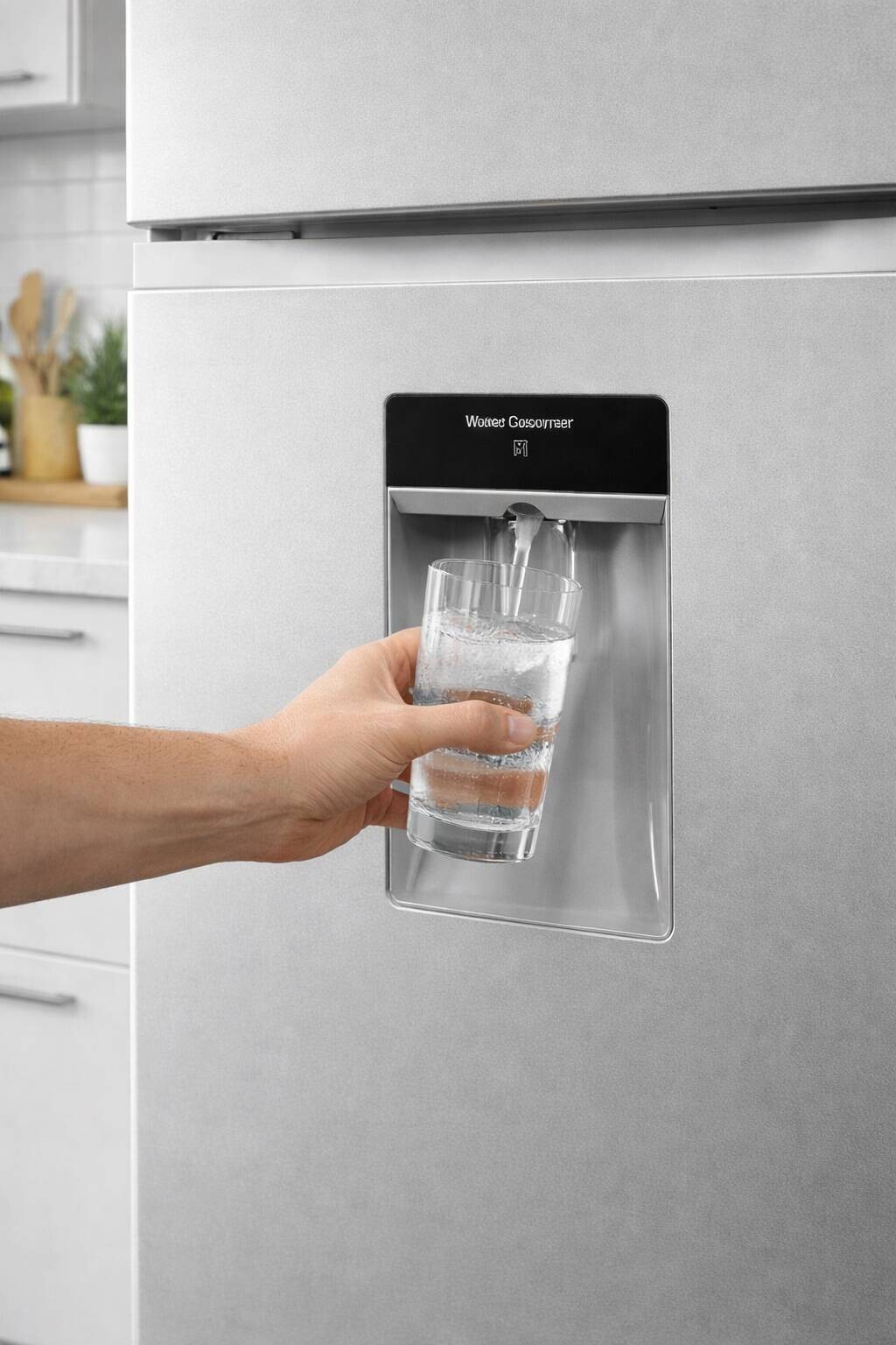 POCOline Kühl-/Gefrierkombination KGK 143-211DSIWD silber B/H/T: ca. 54x142,8x55,1 cm