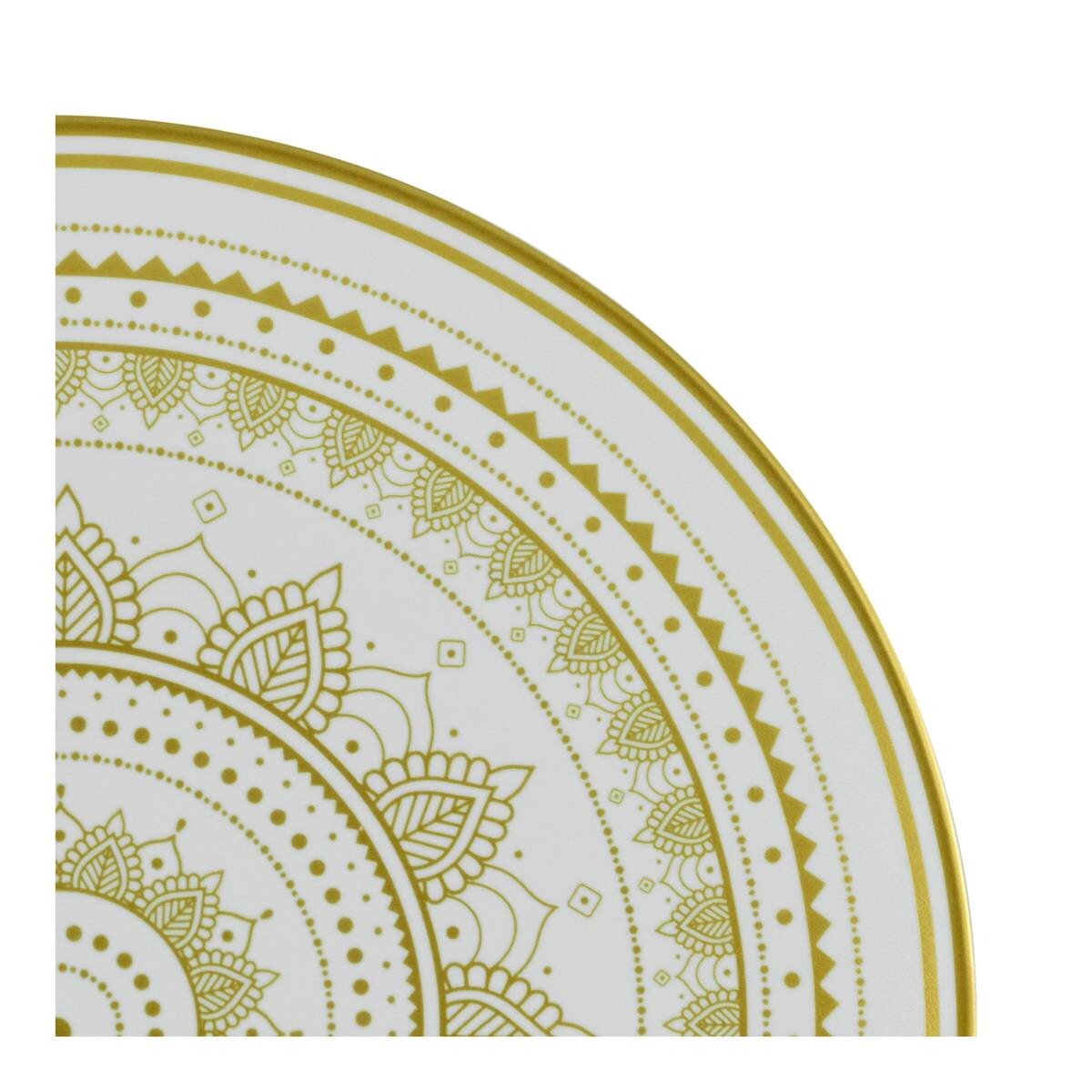 CreaTable Kombiservice Mandala weiß Keramik