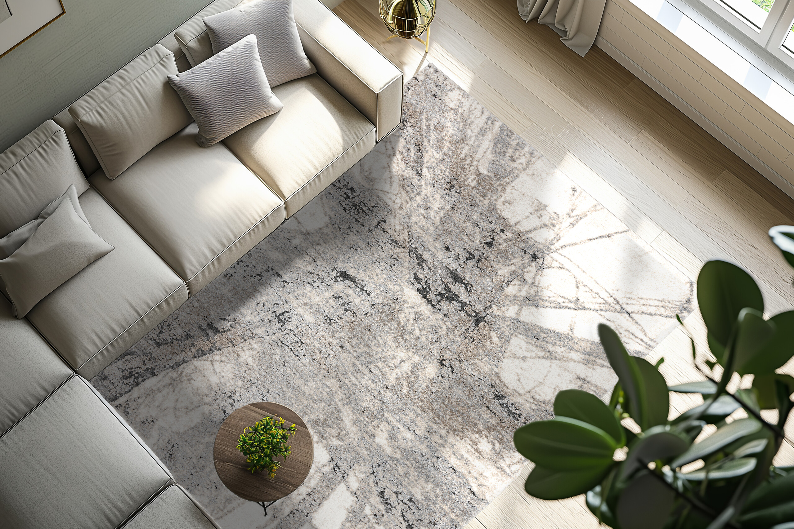 Obsession Teppich My Bologna grau B/L: ca. 80x150 cm