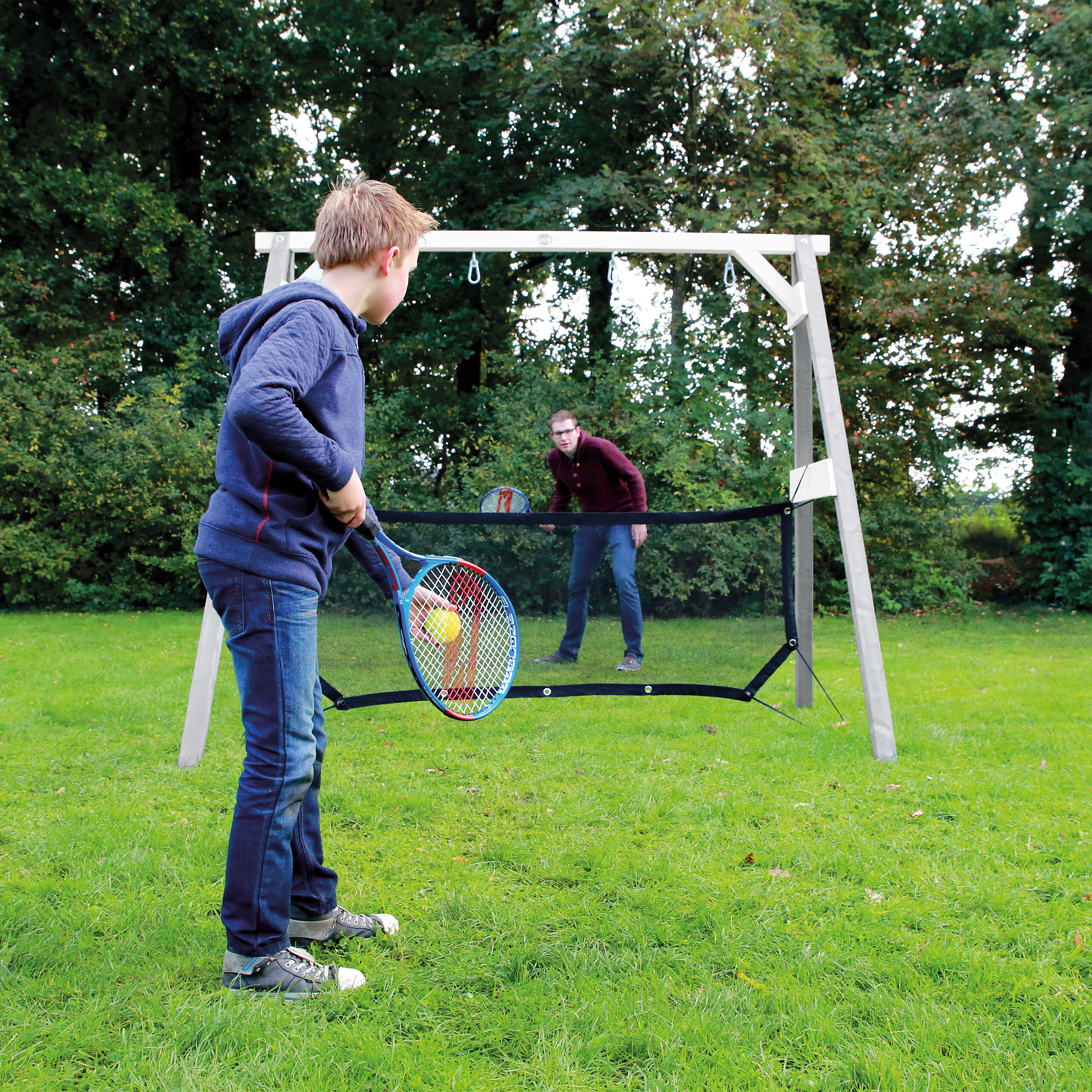 AXI Schaukel 4in1 SportsFun grau B/H/L: ca. 254x207x160 cm