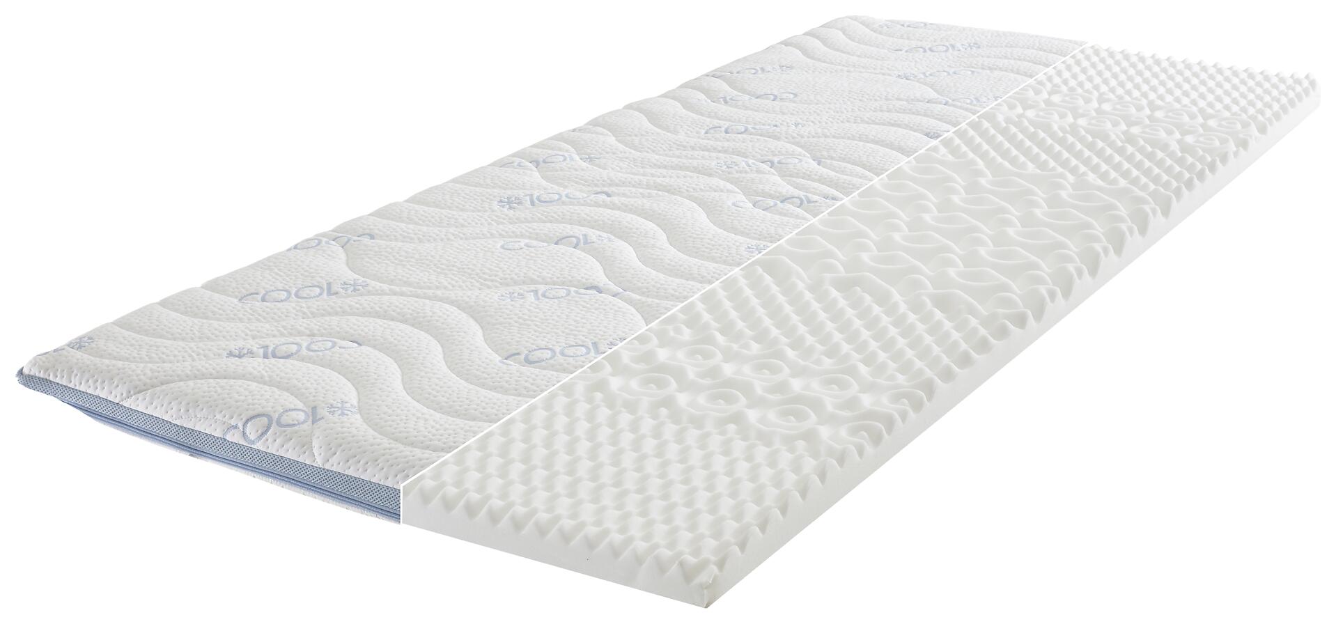 Topper Polar weiß Liegefläche B/L: ca. 90x200 cm