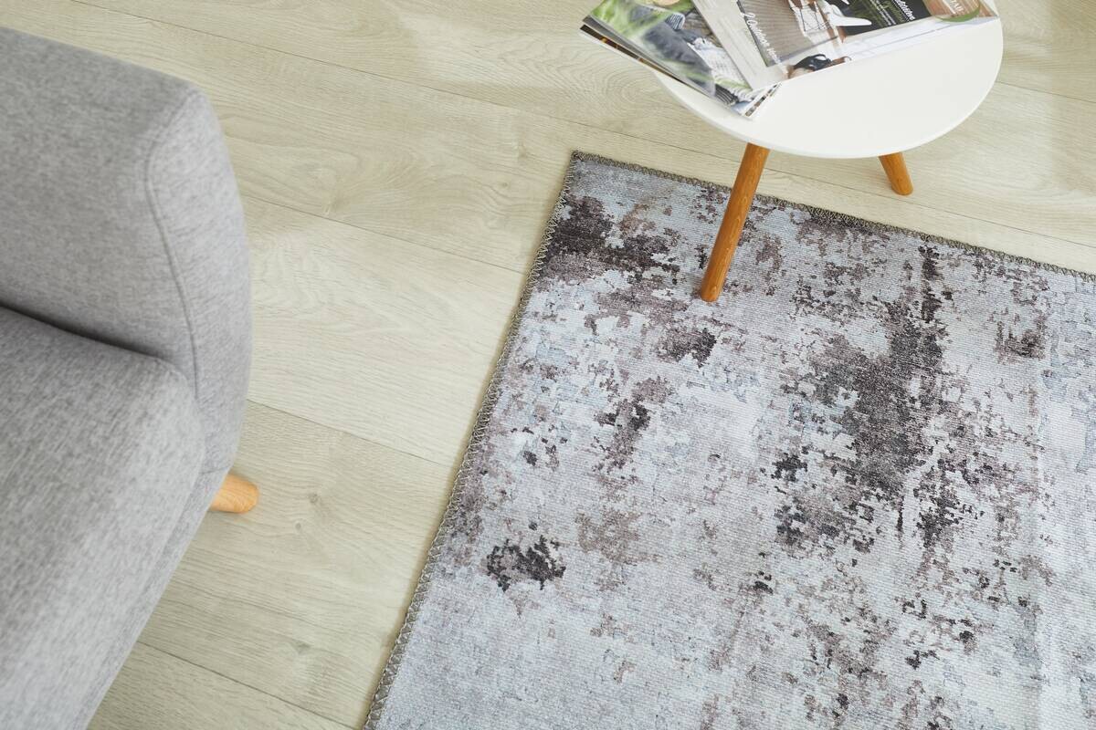 Luxor Living Teppich Lago anthrazit B/L: ca. 160x230 cm