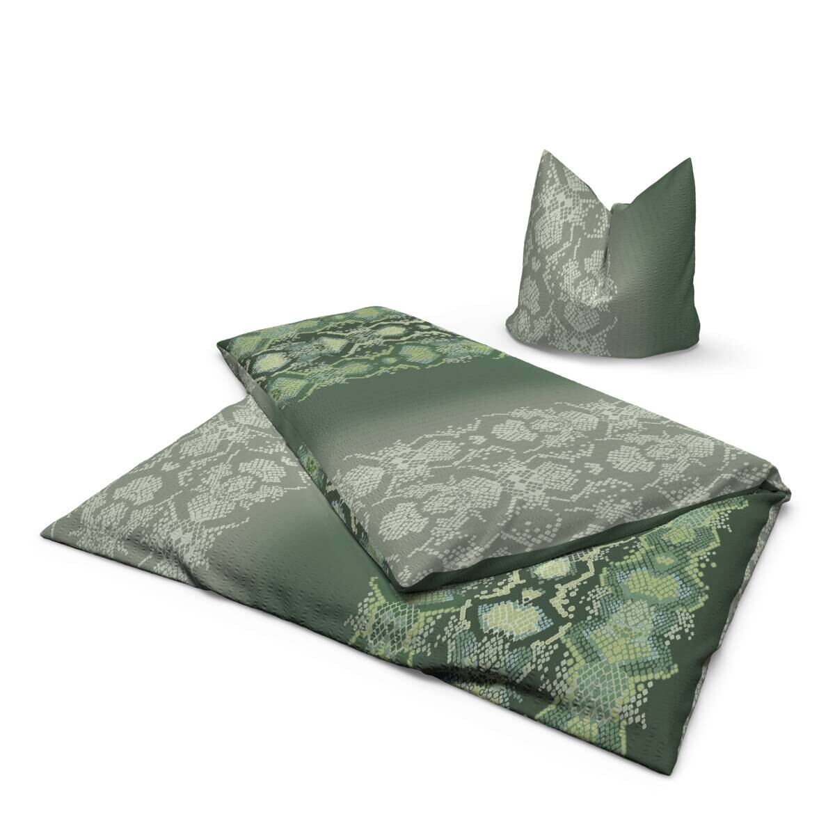 Microfaser Bettwäsche Seersucker