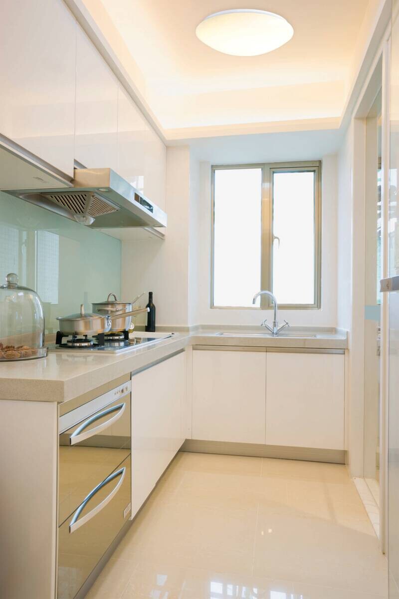 Näve Leuchten LED-Deckenleuchte weiß Kunststoff Metall B/H/T/D: ca. 26x9x26x26 cm