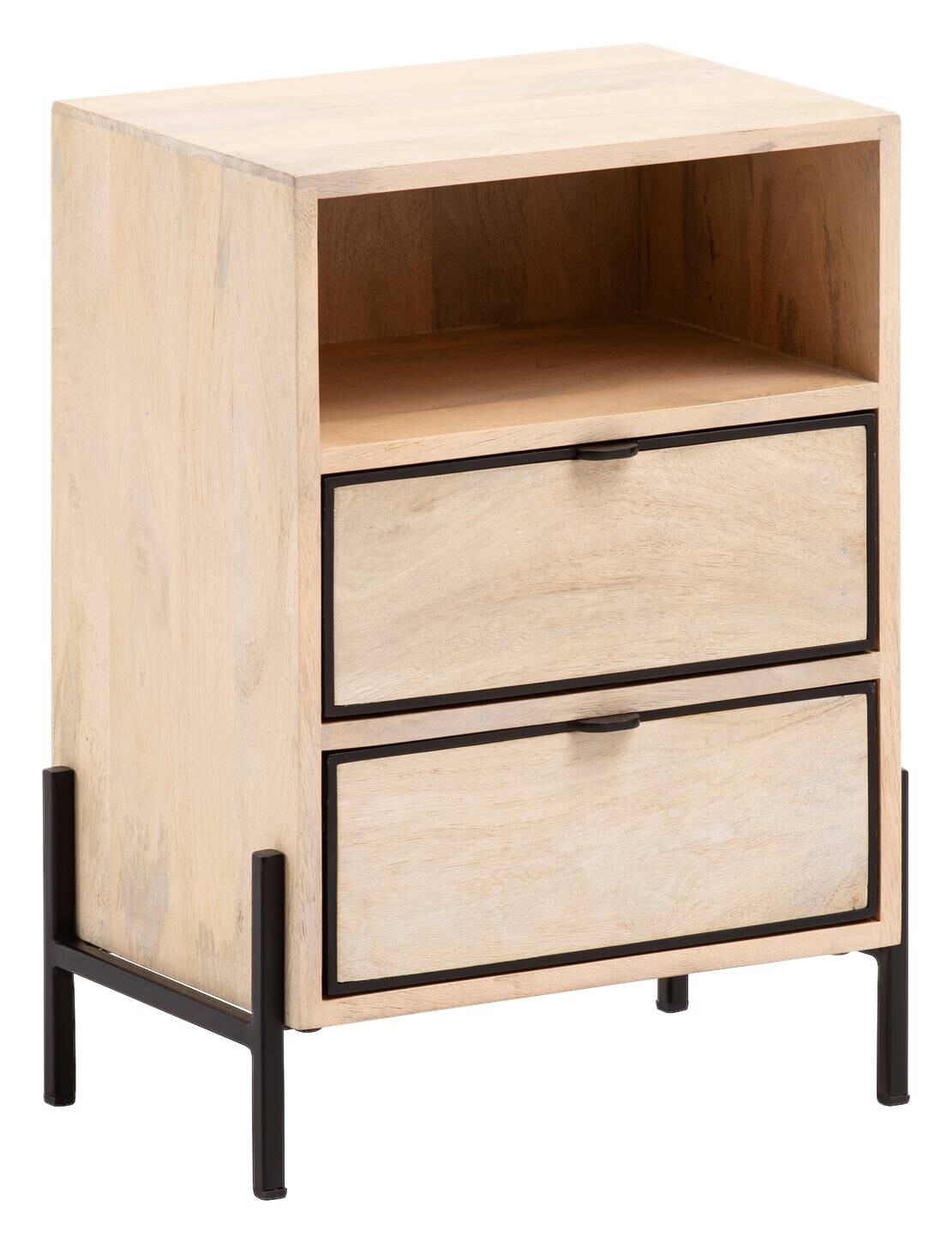 Nachtkonsole braun B/H/T: ca. 43x60x50 cm