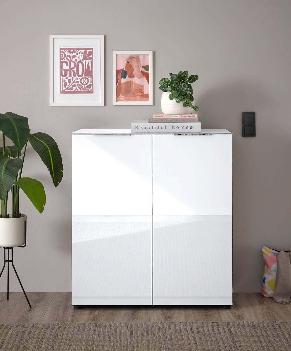 Kommode Santorin weiß B/H/T: ca. 90x99x40 cm