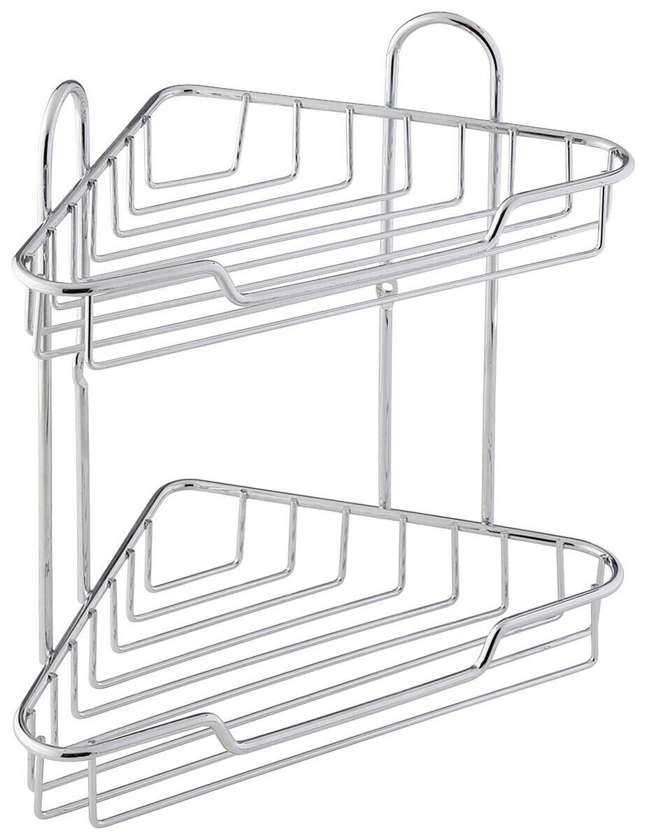 Eckregal Chrom Chrom B/H/L: ca. 19x25x19 cm