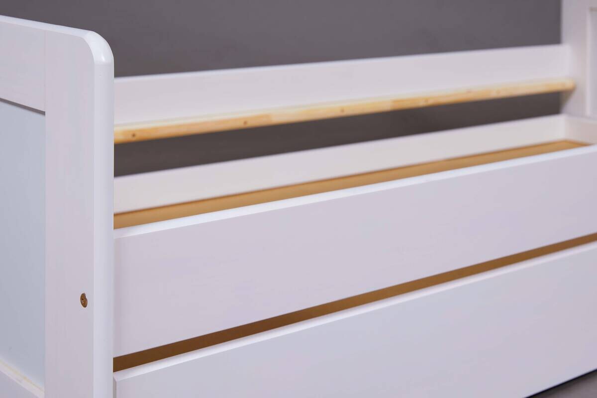 Funktionsliege Surf weiß Liegefläche B/L: ca. 90x200 cm