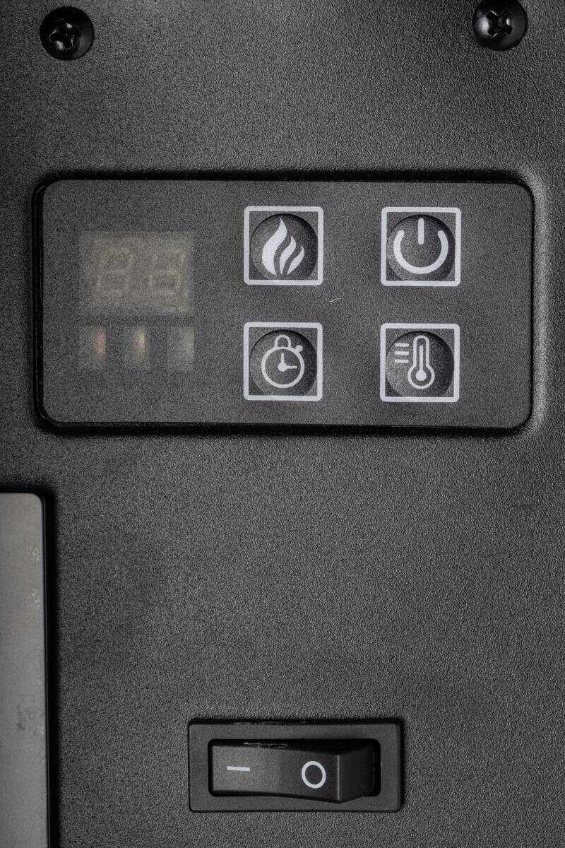 Elektrokamin schwarz B/H/L: ca. 18x52,5x98 cm ca. 1800 W