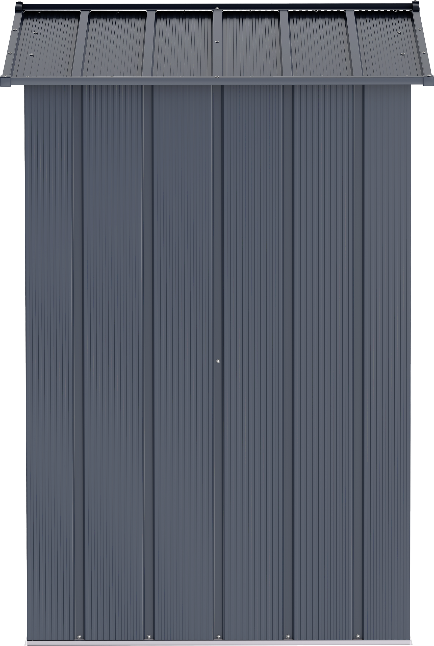 VCM Gerätehaus anthrazit B/H/L: ca. 202x181x113 cm