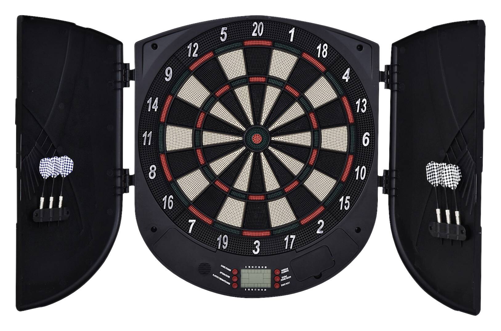 HOMCOM elektrische Dartscheibe B/H/T: ca. 46,5x50,5x4,4 cm