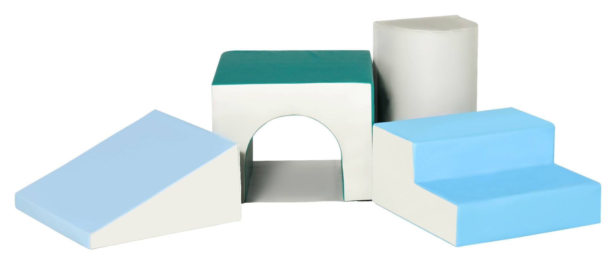 HOMCOM Kinder Bausteine 4er Set B/H/L: ca. 50x150x39 cm