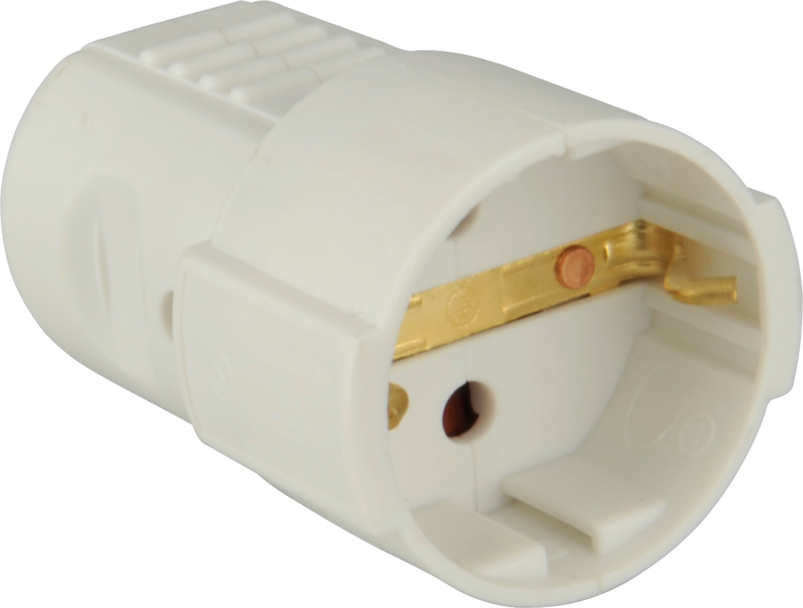 UniTec Schuko-Kupplung weiß ca. 250 V