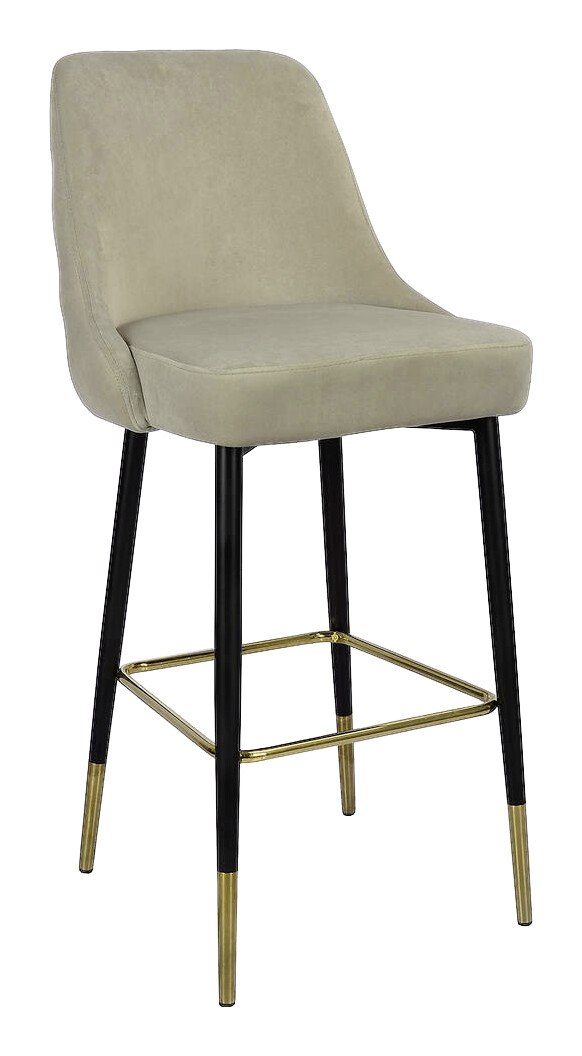 Barhocker Mojo 101 taupe Microfaser B/H/T: ca. 53x110x57 cm Barhocker Mojo 101 taupe Microfaser B/H/T: ca. 53x110x57 cm