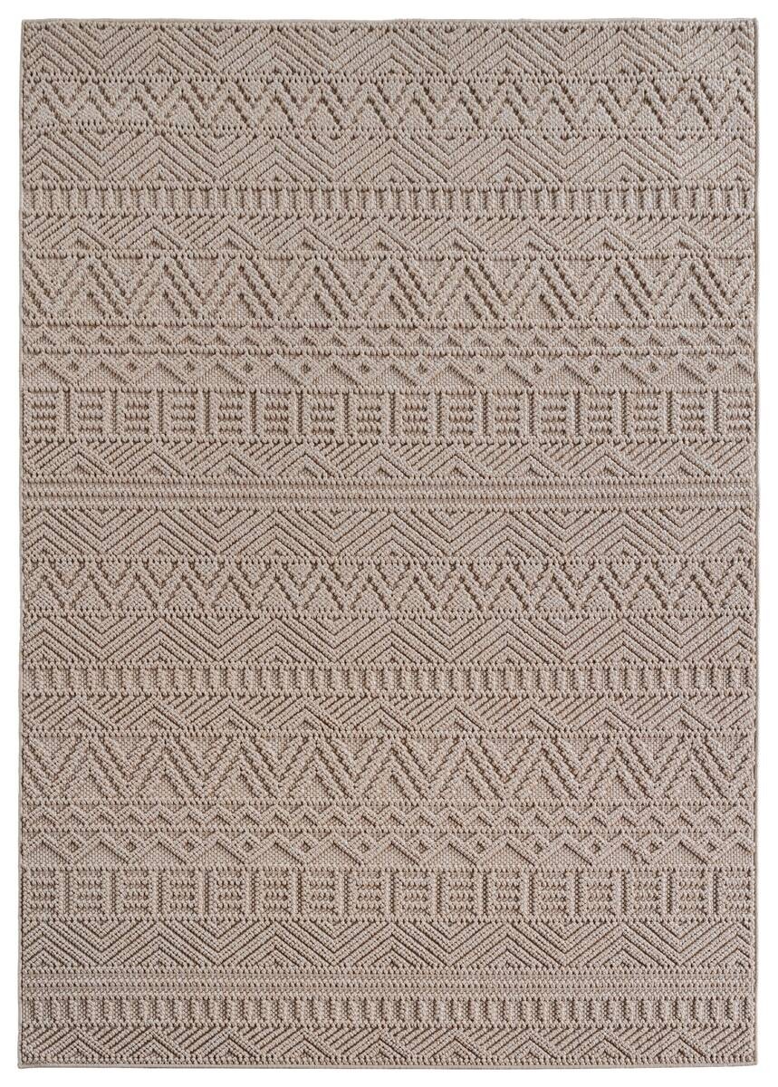 Ayyildiz Kurzflorteppich HELIX beige B/H/L: ca. 280x0,7x370 cm