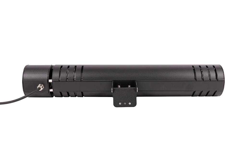 BHP Terassenheizstrahler Lettland B992323 schwarz Aluminium B/H/T: ca. 63x10,5x16,2 cm ca. 2000 W