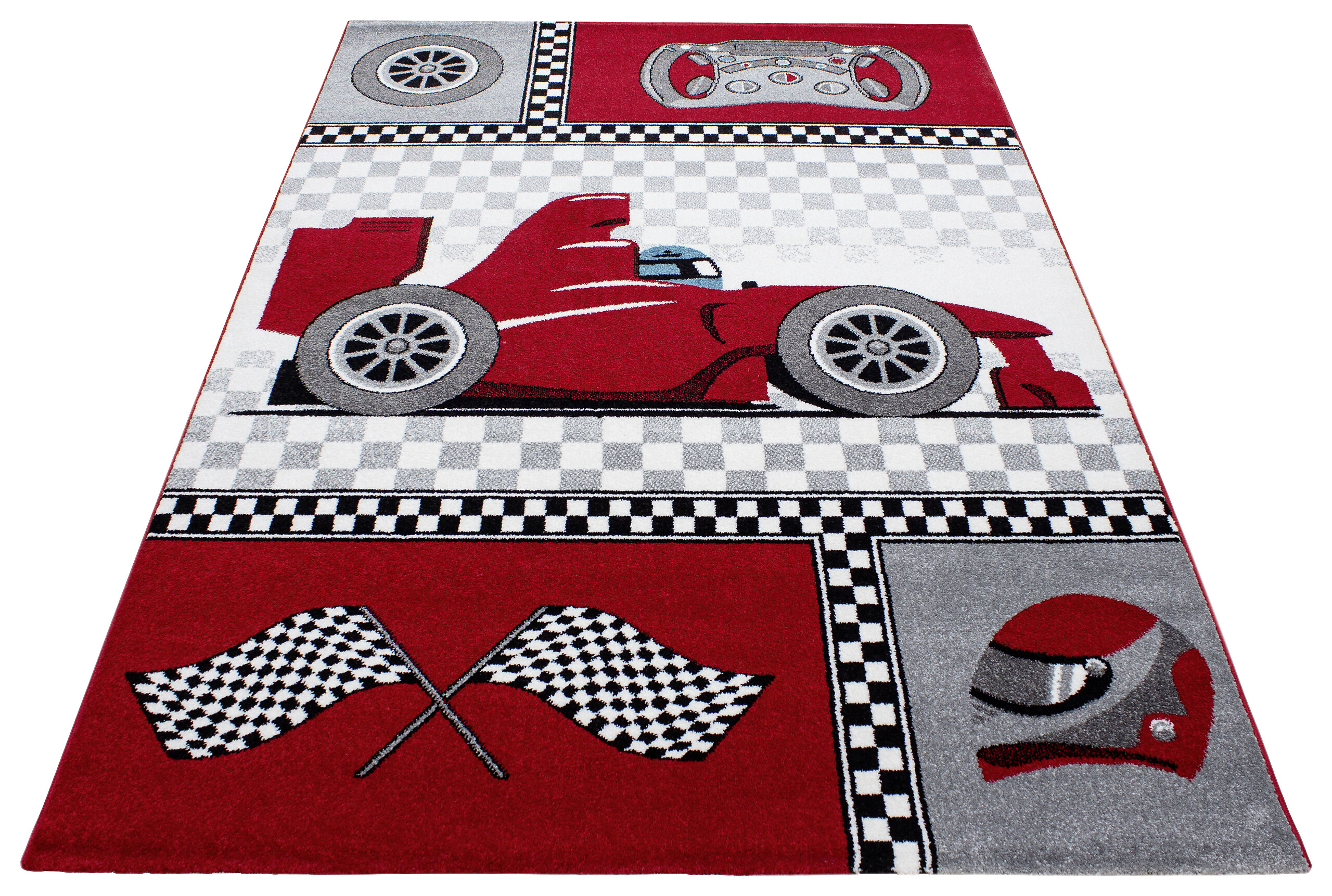 Ayyildiz Teppich KIDS rot B/L: ca. 80x150 cm