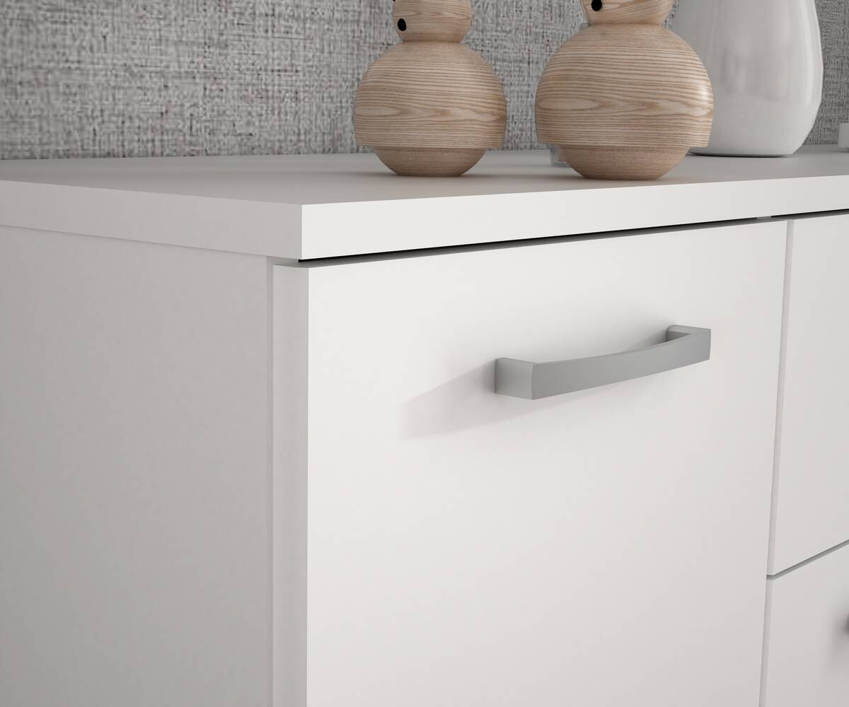 Kommode  weiß B/H/T: ca. 139x121x35 cm