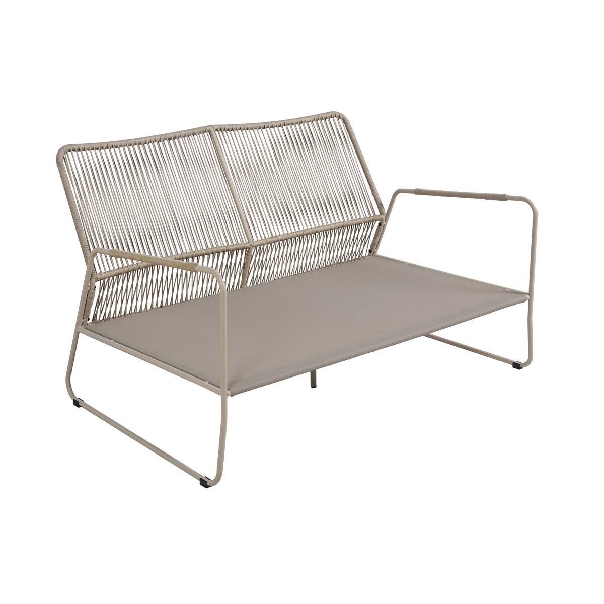 POCOline Gartensitzgruppe Faro beige Stahl