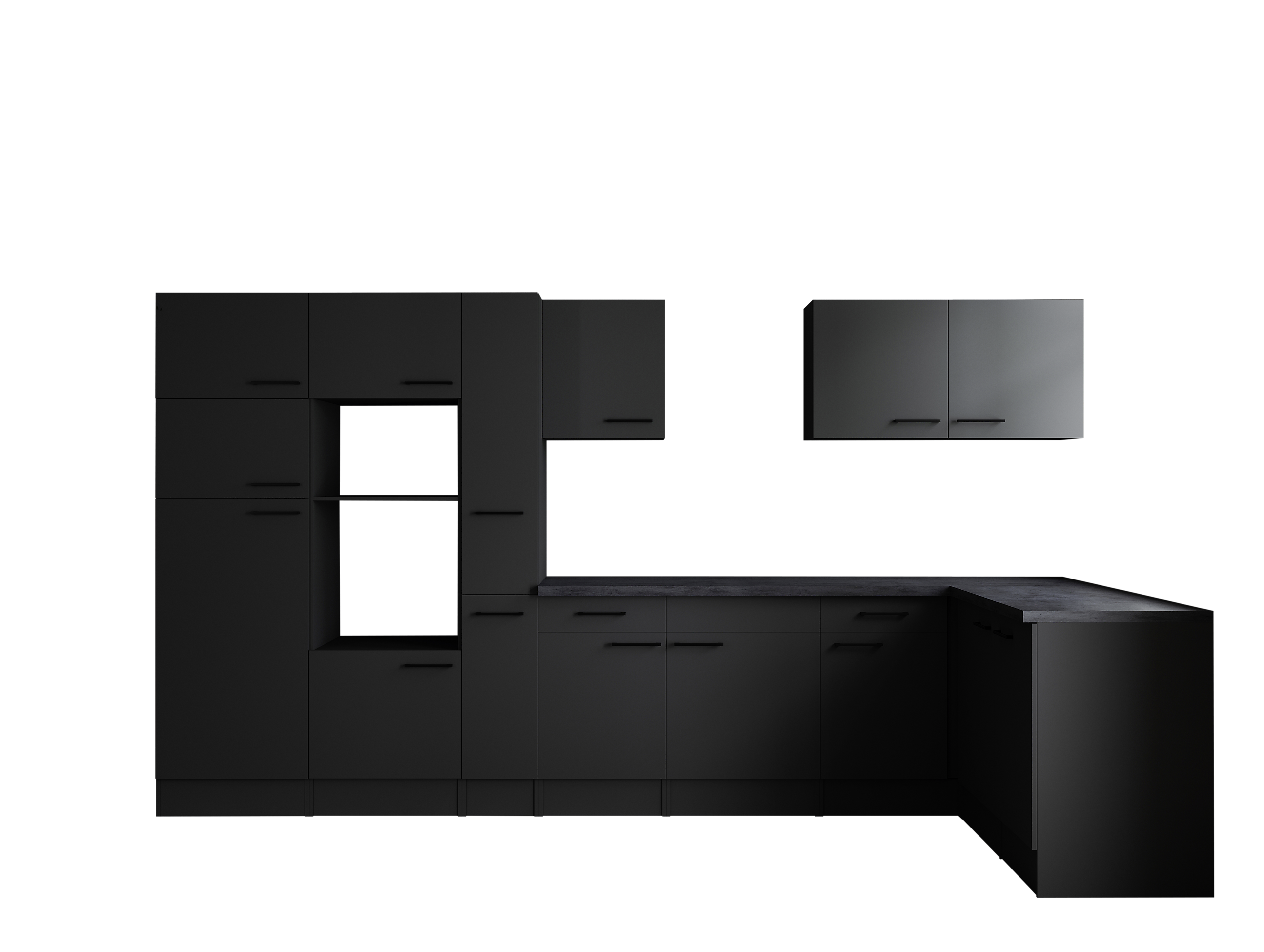 Winkelküche Oliver B/H/T: ca. 370x205x172 cm