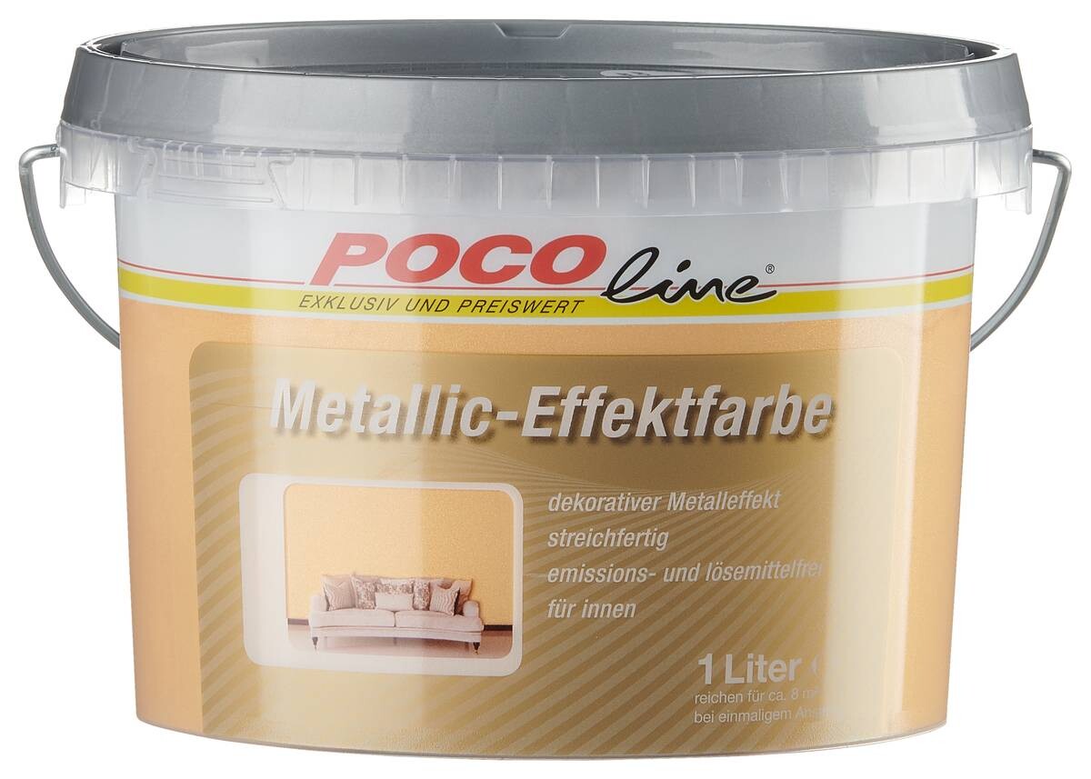 POCOline Effekt-Farbe gold ca. 1 l
