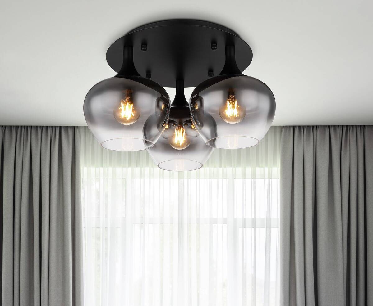 GLOBO Deckenleuchte Maxy B/H/L: ca. 45x35x41 cm E27 3 Brennstellen