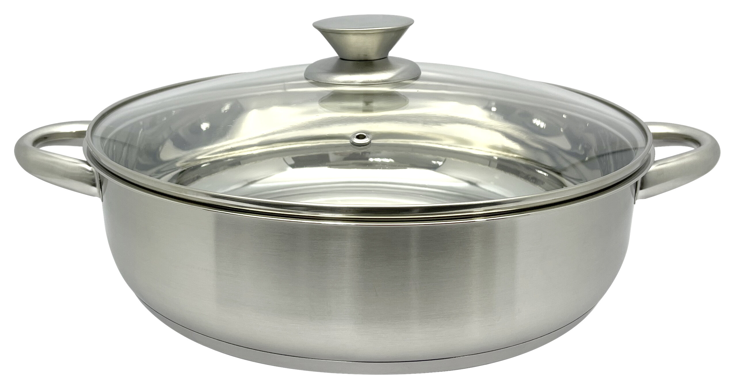 Topf silber Edelstahl