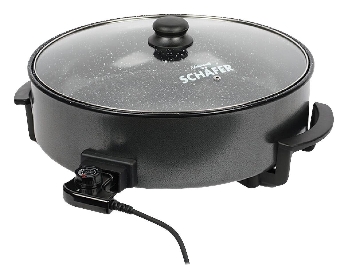 MICHELINO Elektrische Multipfanne schwarz H/D: ca. 7x42 cm