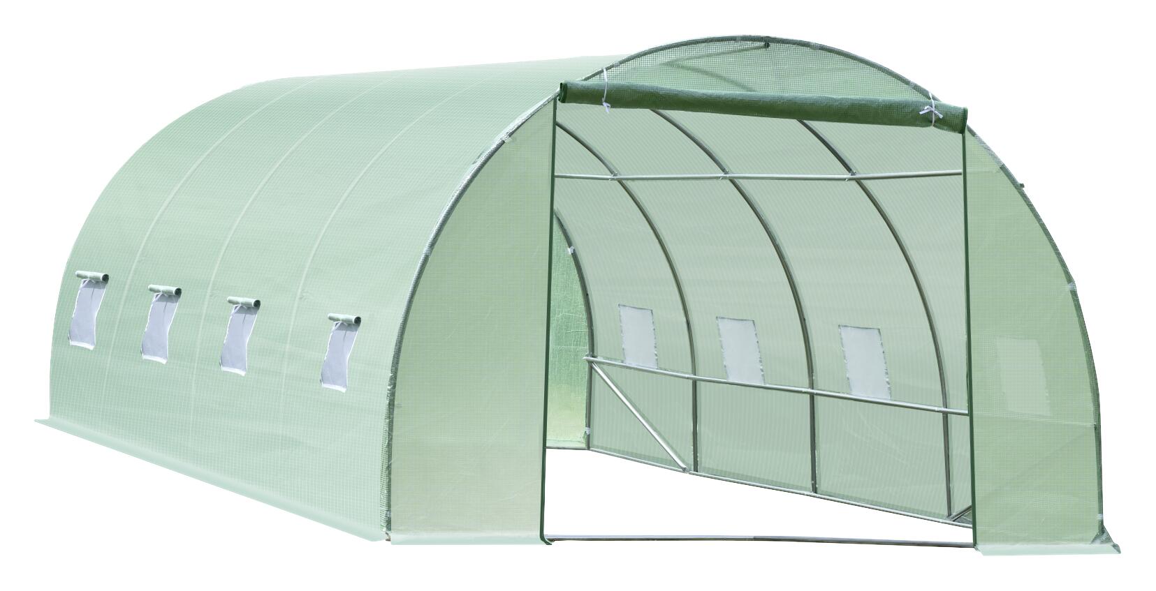 Outsunny Foliengewächshaus B/H/L: ca. 300x200x600 cm