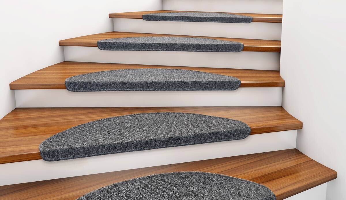 Stufenmatte Alaska dunkelgrau B/L: ca. 25x65 cm