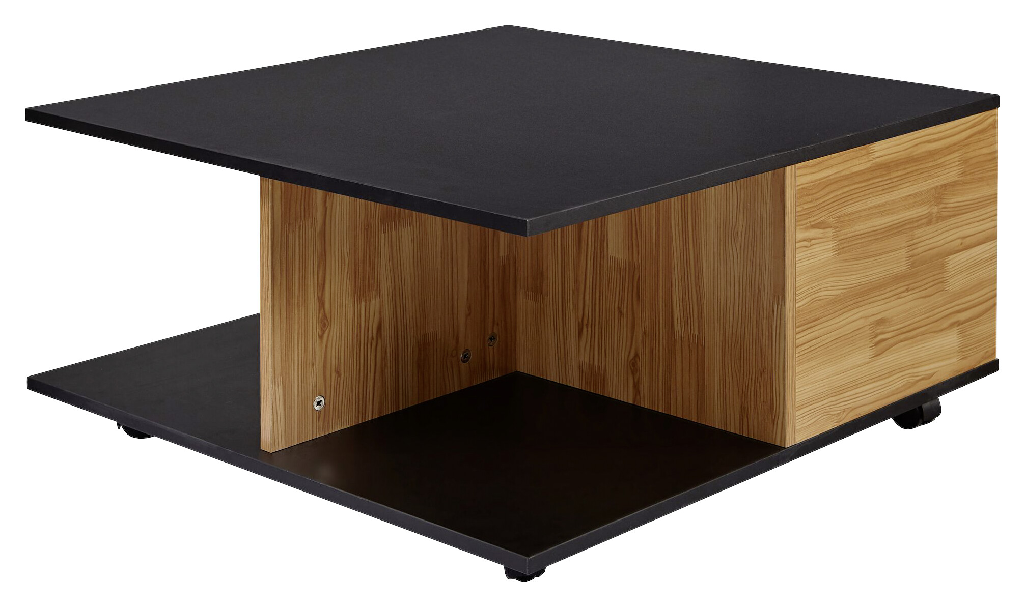 Wohnling Couchtisch braun B/H/T: ca. 70x36x70 cm