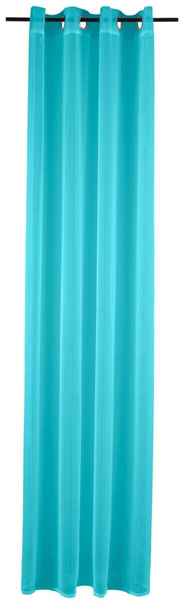 POCOline Ösenvorhang Micha blau B/L: ca. 135x235 cm