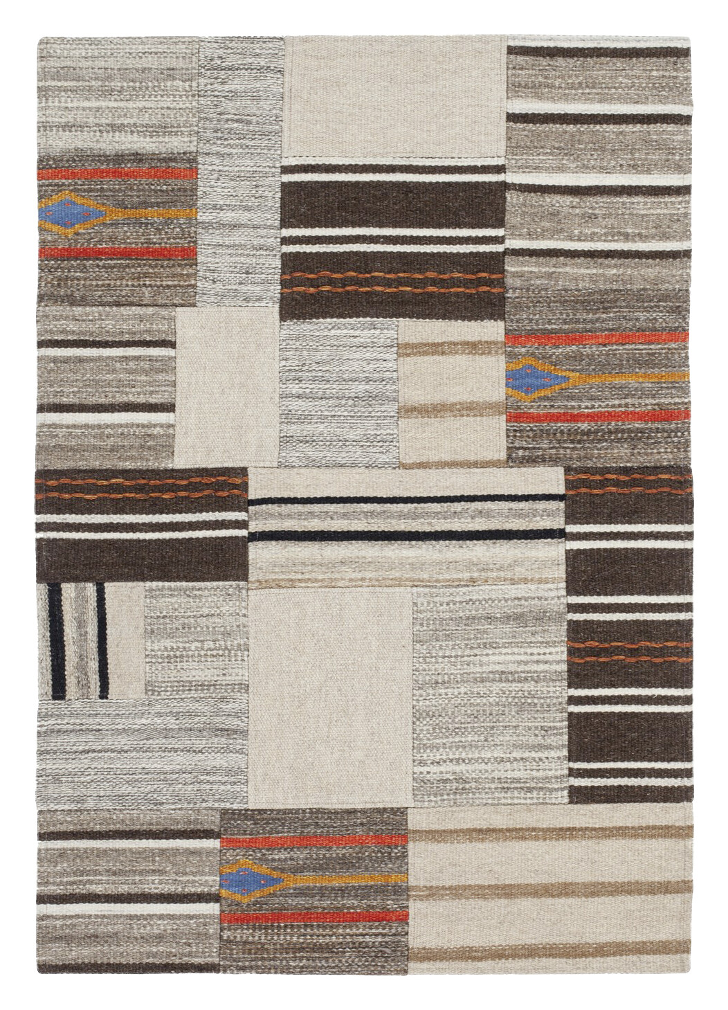 Kayoom Kurzflorteppich Radical 220 creme B/L: ca. 80x150 cm