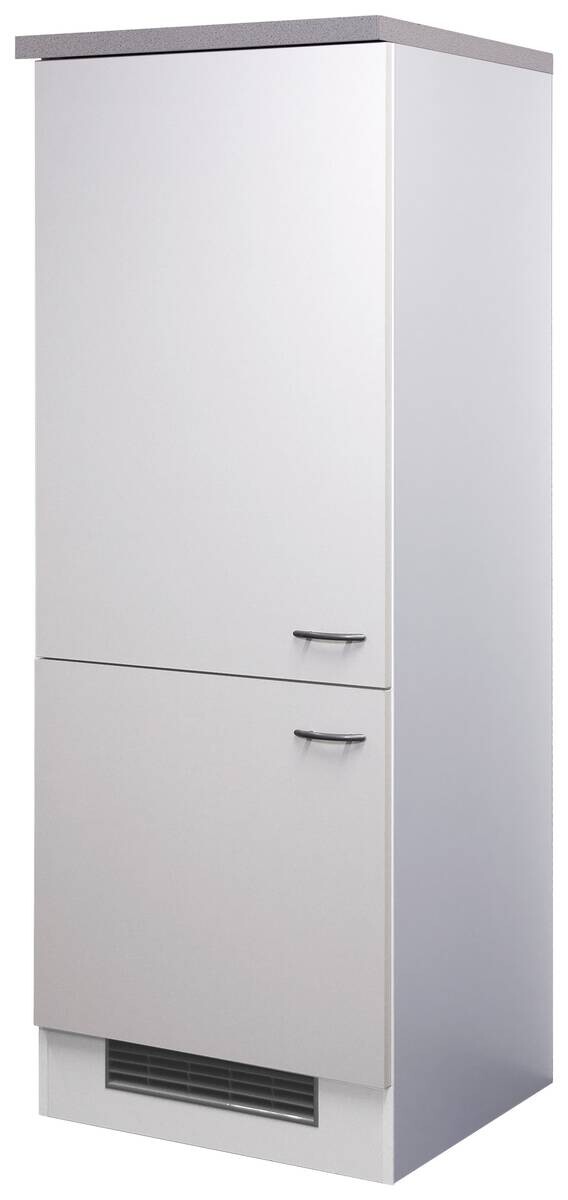 Kühlumbauschrank Wito weiß B/H/T: ca. 60x161x60 cm