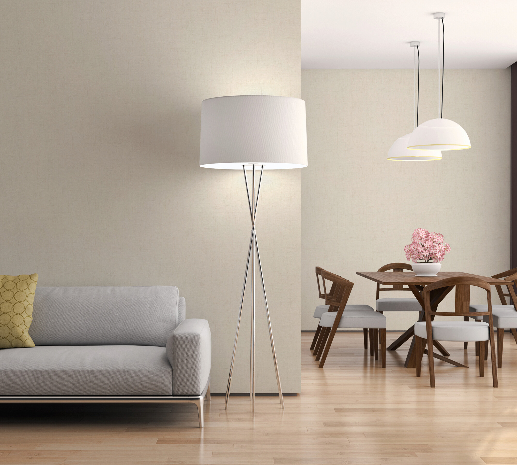 A.S.Creation Vliestapete creme B/H/D: ca. 53x1005x8,5 cm