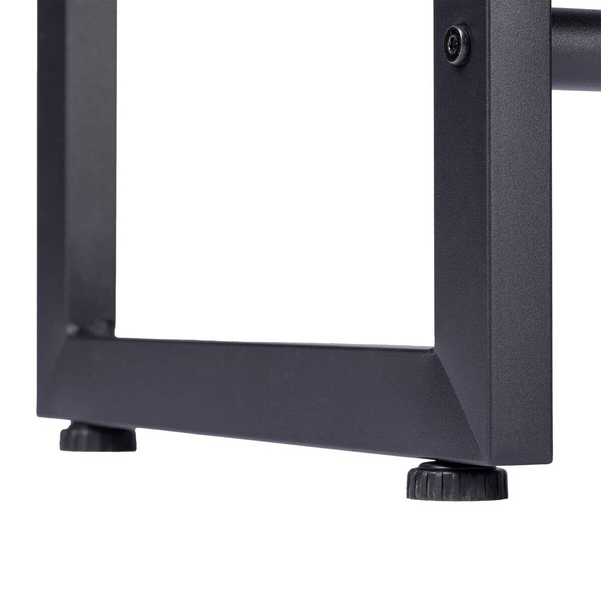 Kastenständer schwarz Metall B/H/T: ca. 104x82x32 cm