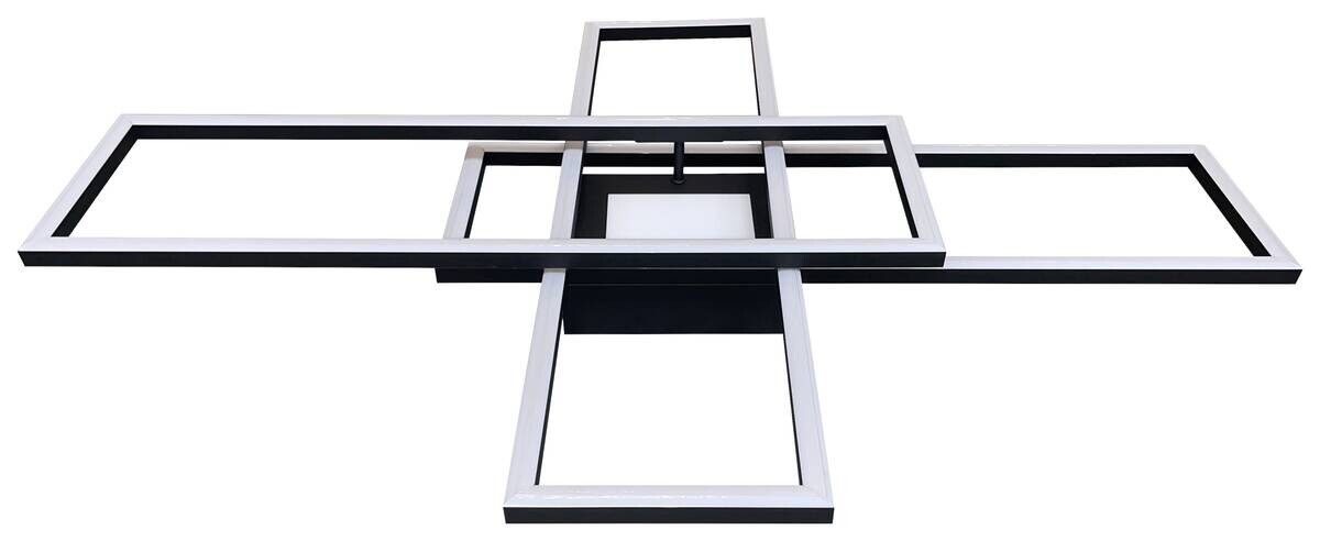 POCOline LED-Deckenleuchte Yara schwarz Kunststoff Metall B/H/L: ca. 69,4x11,5x99,2 cm