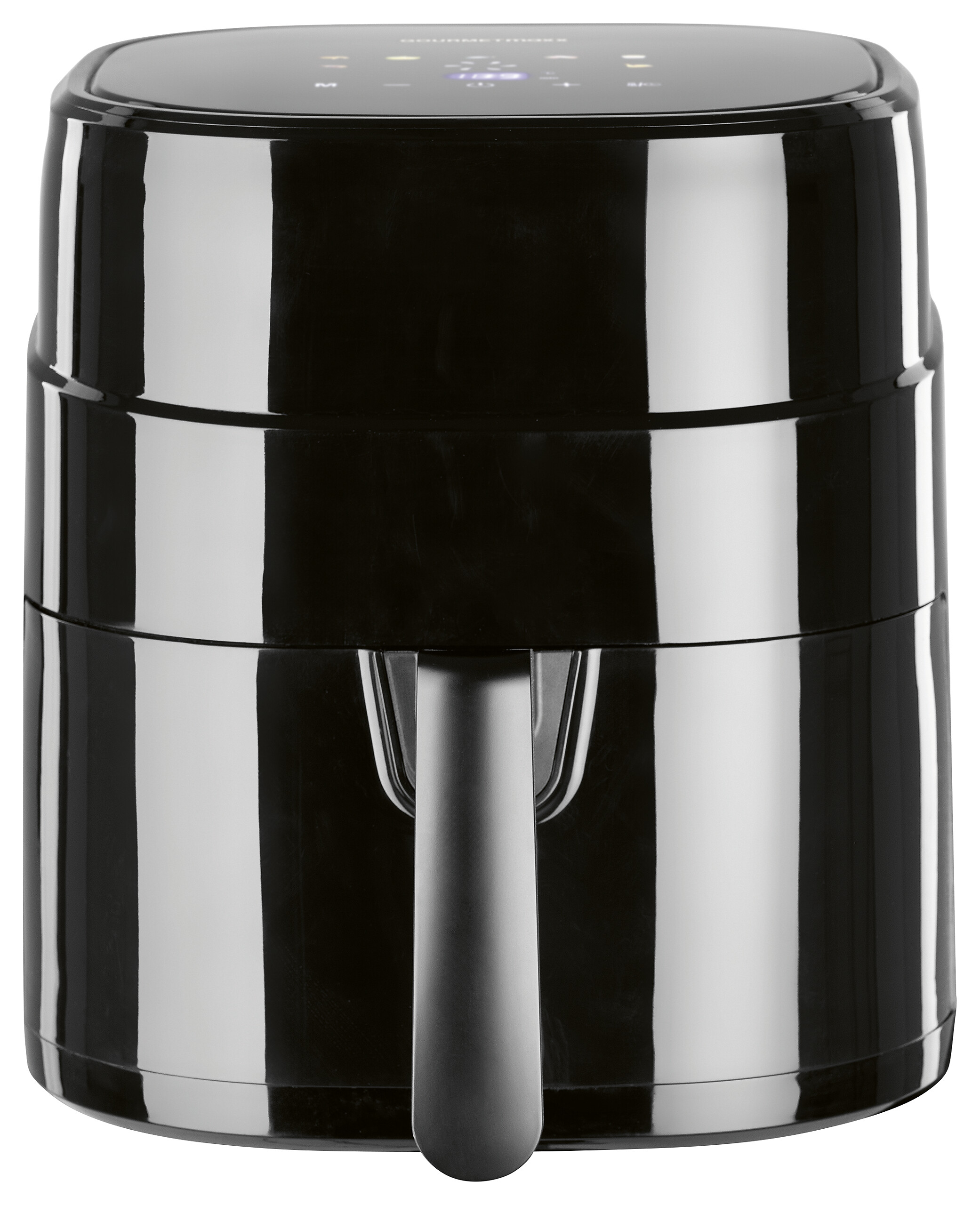 GOURMETmaxx Heißluftfritteuse 16538 schwarz Metall B/H/L: ca. 34,4x30,5x26,5 cm ca. 4,5 l