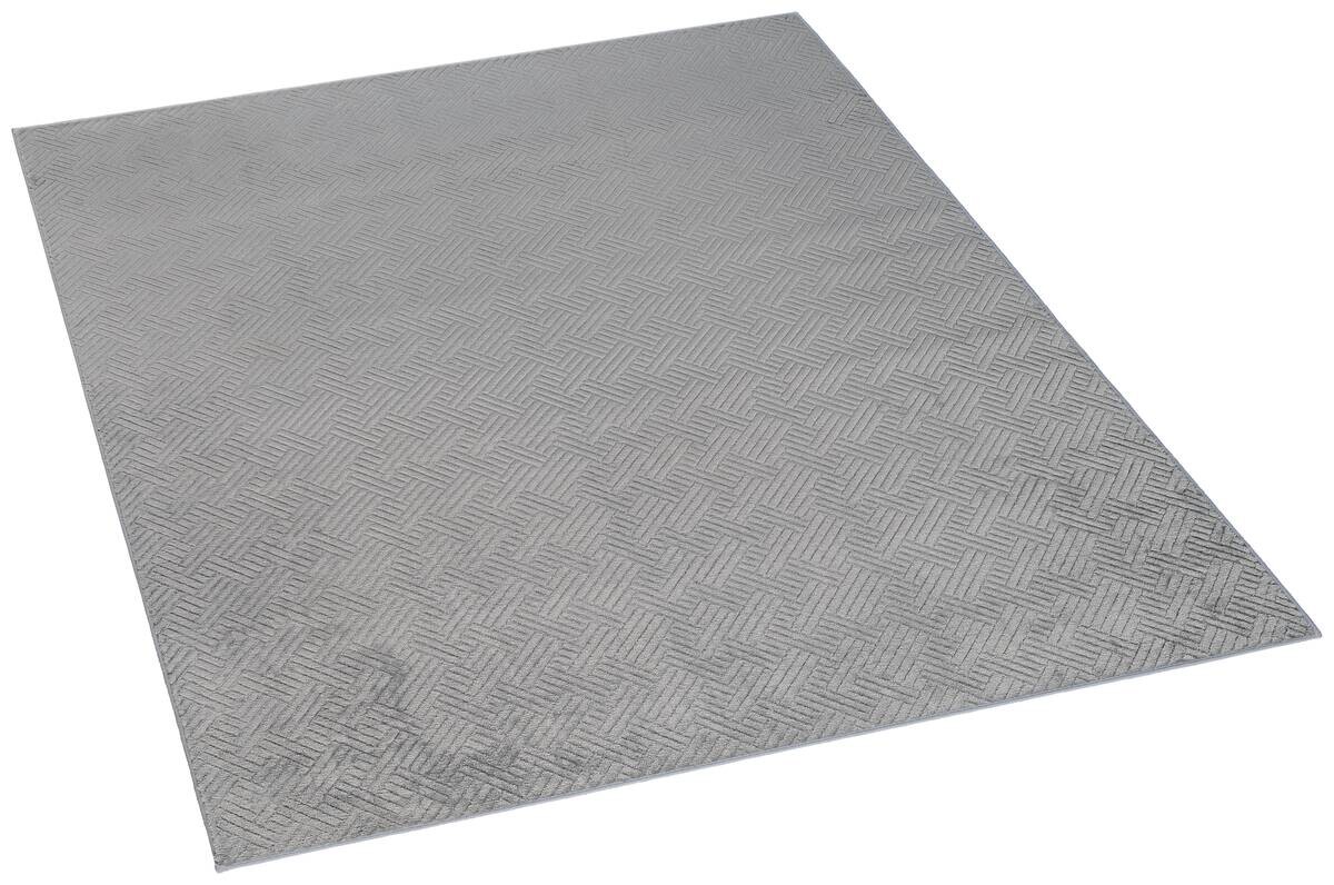 Fellimitat Monaco grau B/L: ca. 80x150 cm