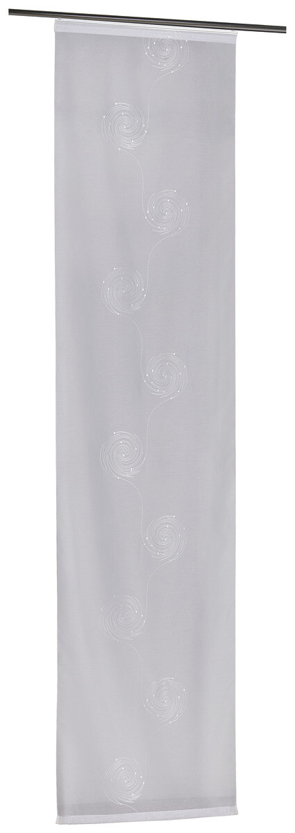 POCOline Schiebevorhang Sofia weiß B/L: ca. 60x245 cm