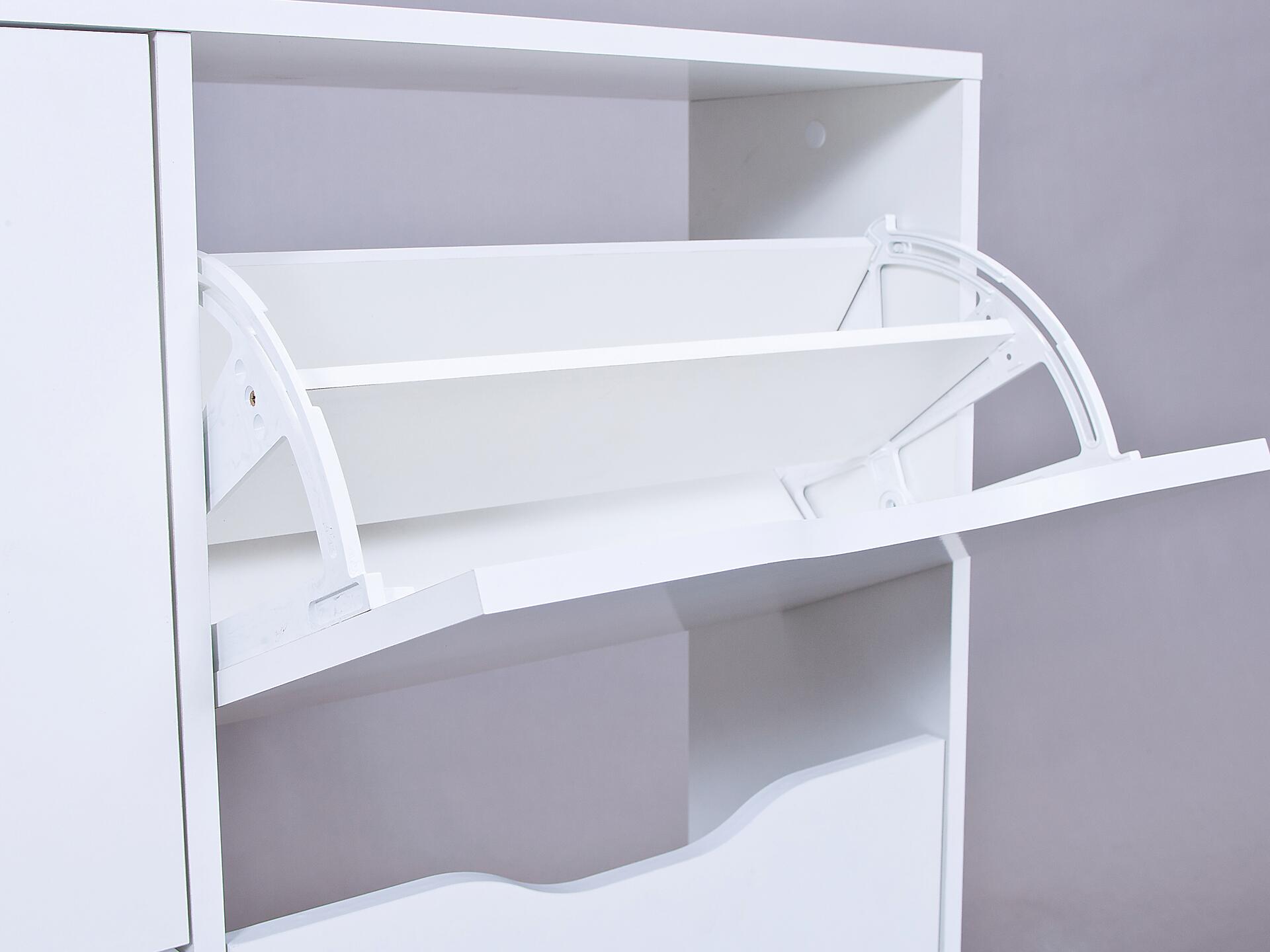 Schuhkipper Westphalen weiß B/H/T: ca. 100x90x25 cm