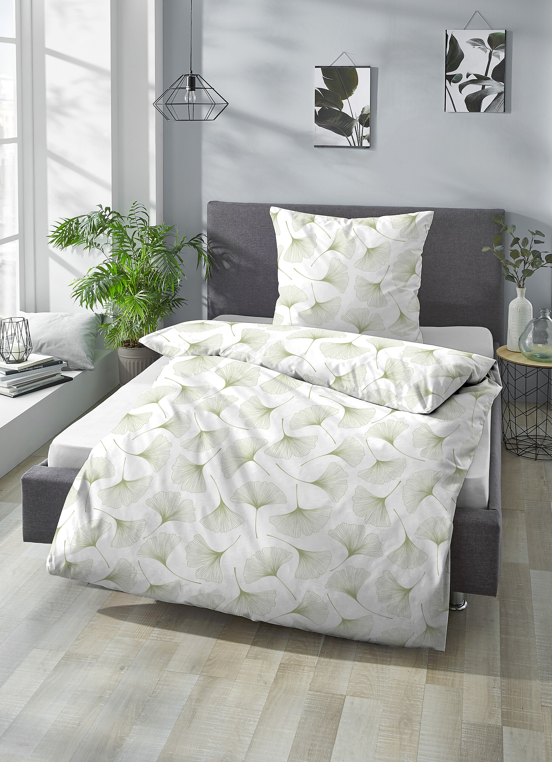 Baumwoll Bettwäsche Satin