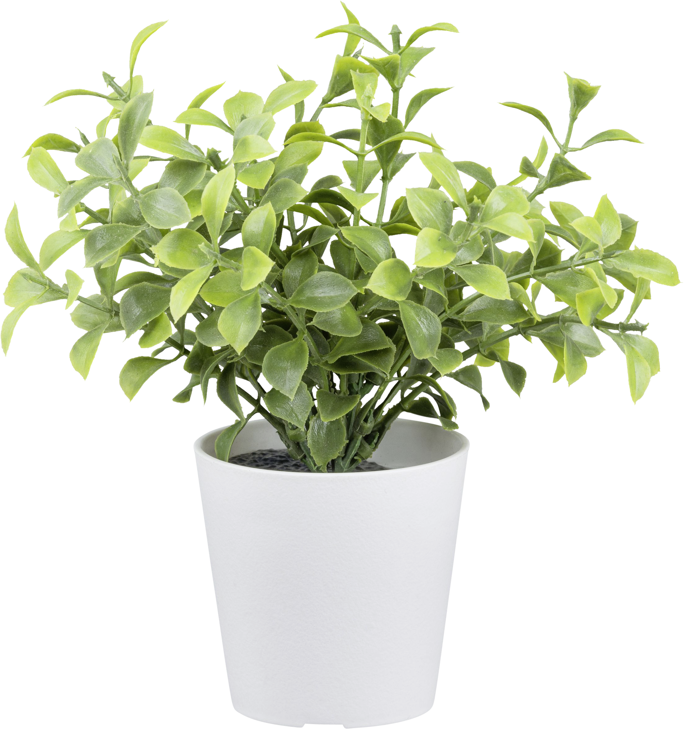 Kunstpflanze weiß Kunststoff H: ca. 15 cm