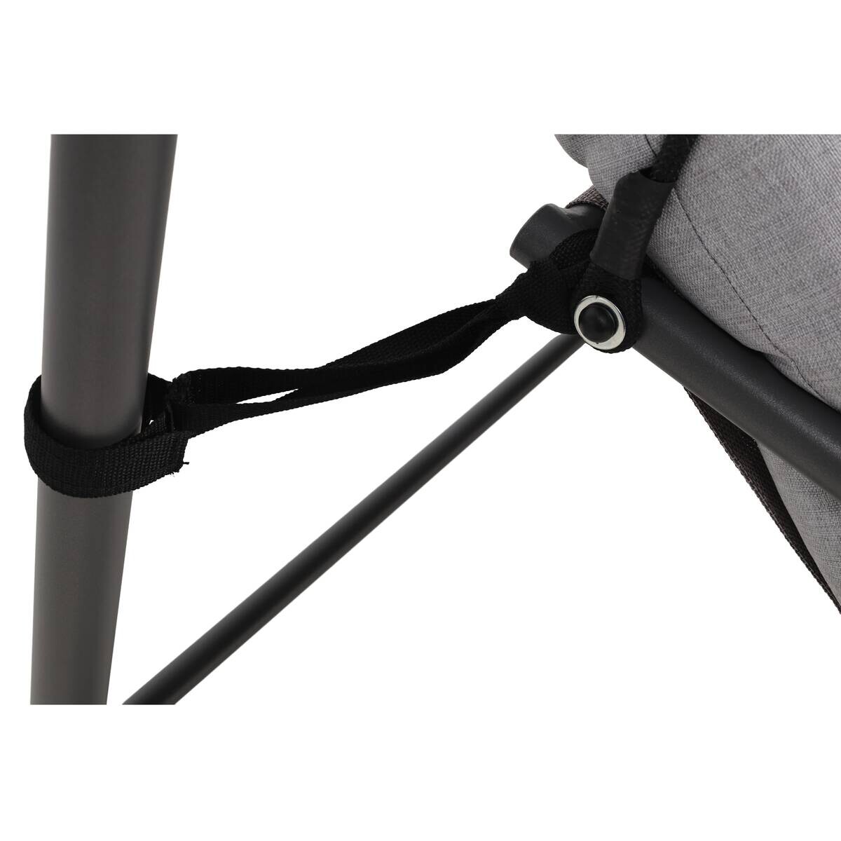 POCOline Hollywoodschaukel hellgrau Stahl B/H/L: ca. 151x195x220 cm