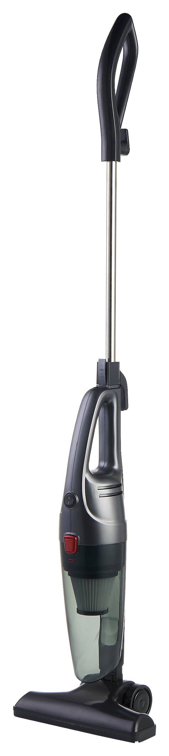 WKM Handstaubsauger grau rot Metall Kunststoff B/H/L: ca. 24x115x16 cm