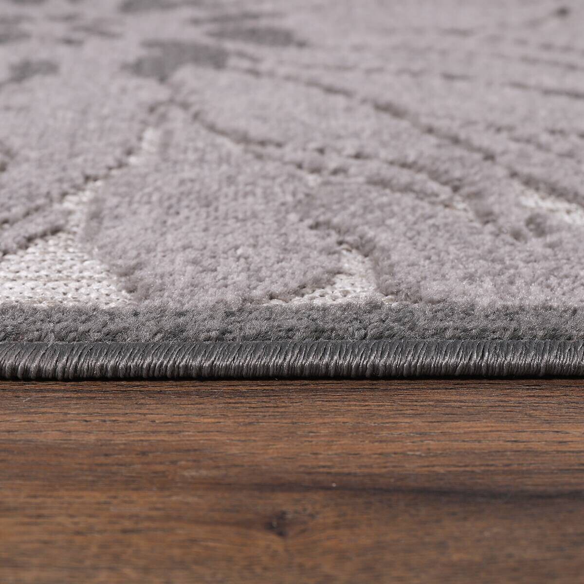 Sanat Outdoorteppich FLORAL grau B/L: ca. 240x330 cm