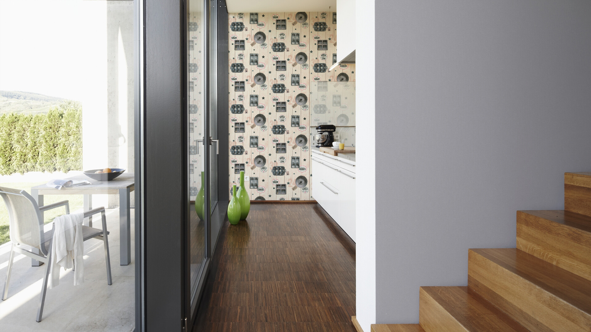 A.S.Creation Vliestapete grau B/H/D: ca. 53x1005x6,8 cm