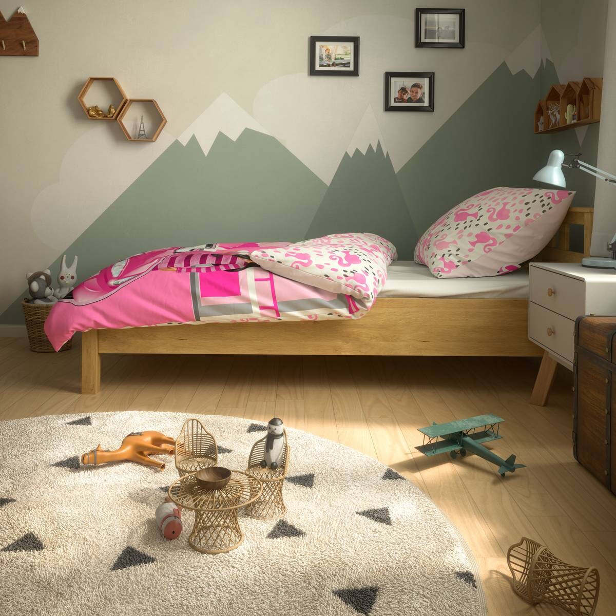 Microfaser Bettwäsche Barbie