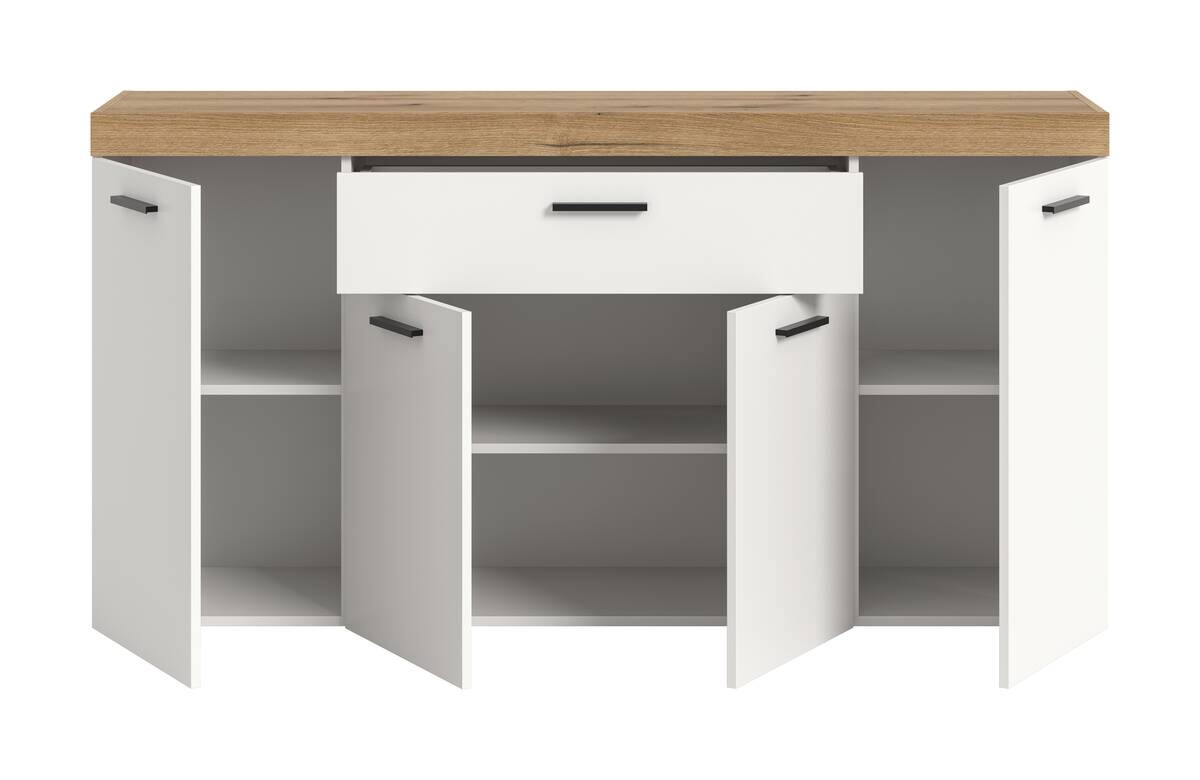 Sideboard Sunset weiß B/H/T: ca. 166x86x37 cm