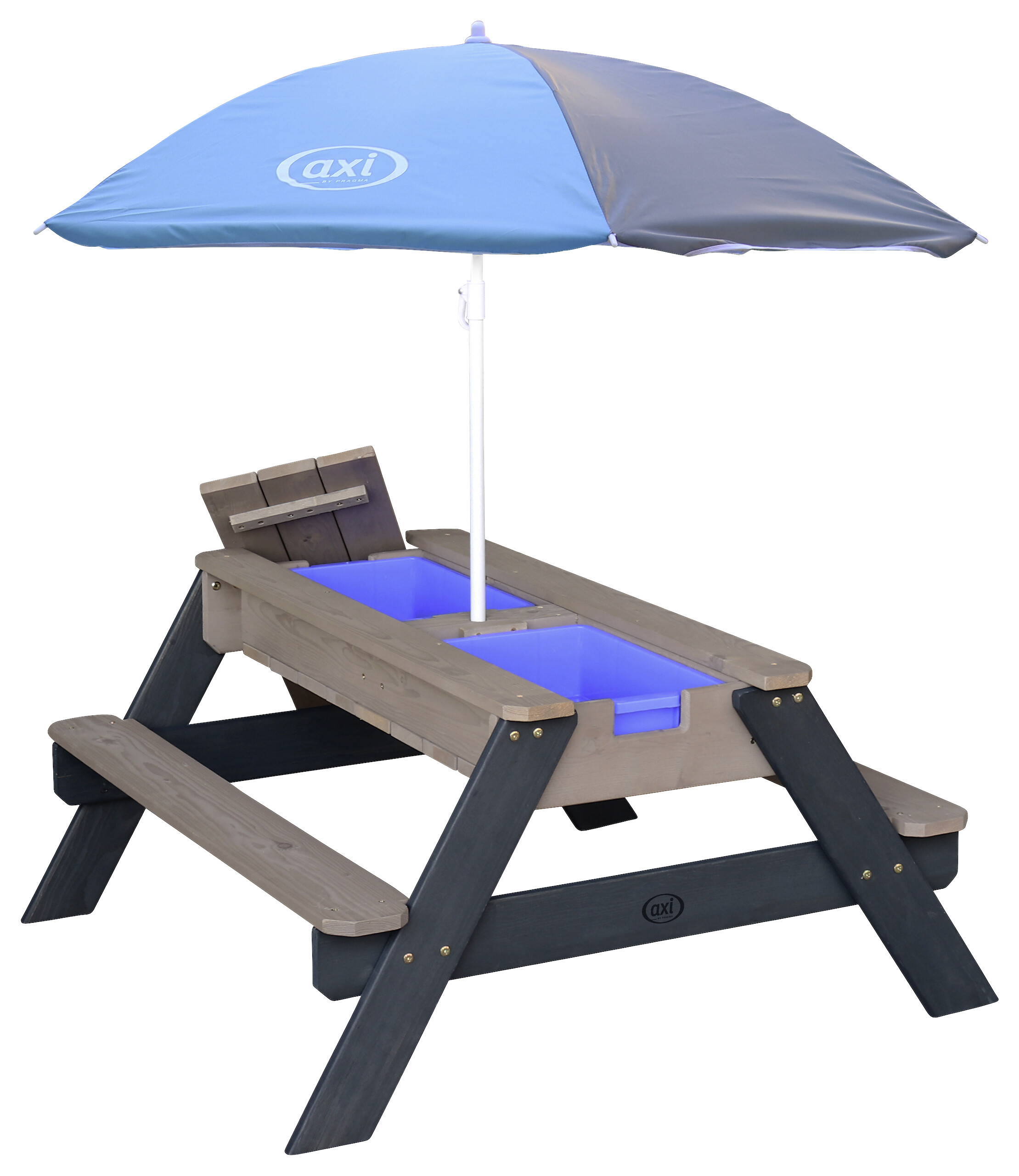 AXI Sand & Wassertisch Nick anthrazit B/H/L: ca. 98x49x95 cm